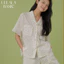 Ullala Pajamas Basic Amand Bộ ngủ mặc nhà nữ ngắn tay Size M, L