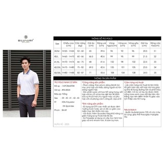 [T7_ĐỒNG GIÁ 329K] Áo Polo Nam 1APCB642TRK Form Slimfit Cao Cấp Phối Viền Cổ Chống Nhăn Bền Màu