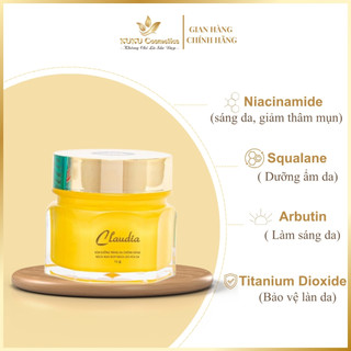 Kem Dưỡng trắng da, Chống nắng, Ngừa mụn, Ngừa lão hóa Claudia