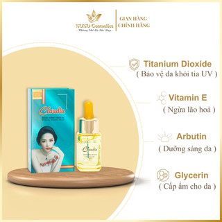 Serum Dưỡng trắng da, Cấp ẩm Claudia 15ml