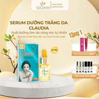 Serum Dưỡng trắng da, Cấp ẩm Claudia 15ml