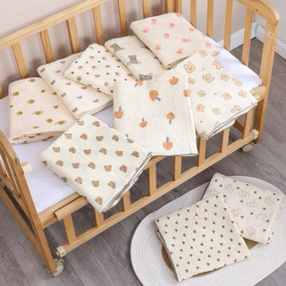 Khăn tắm xô Hàn Muslin 2 lớp Jubon chính hãng, khăn tắm mỏng siêu thấm hút, mềm mại