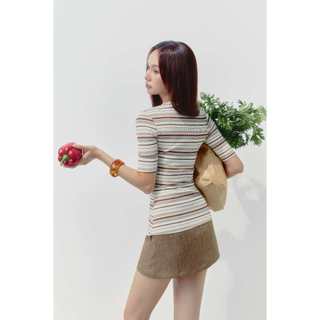[New4] Áo Body Retro Line, Chất Vải Thun Gân Thoải Mái Năng Động, WKI111, SOME HOW STORE