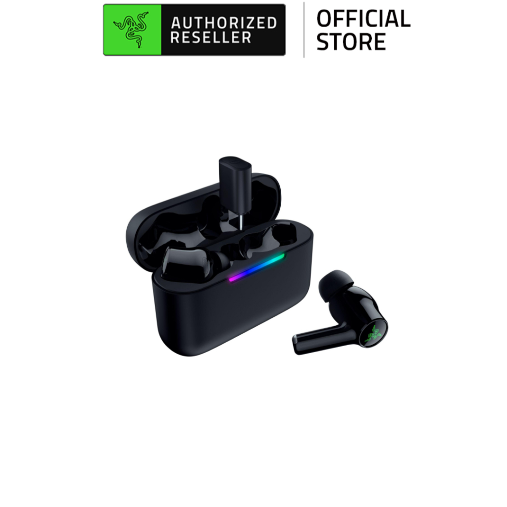 Tai Nghe Gaming Razer Hammerhead V3 HyperSpeed | 2,4GHz & BT 6.0 | ANC | Hộp Sạc+Dongle | Pin 40h | 7.1 @PC | IPX4
