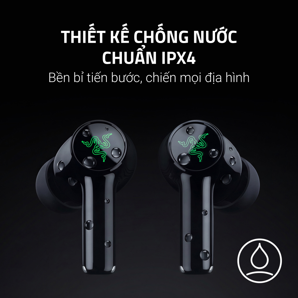Tai Nghe Gaming Razer Hammerhead V3 HyperSpeed | 2,4GHz & BT 6.0 | ANC | Hộp Sạc+Dongle | Pin 40h | 7.1 @PC | IPX4 | BigBuy360 - bigbuy360.vn