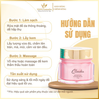Kem Ngừa nám, Tàn nhang, Đồi mồi Claudia 10g,15g