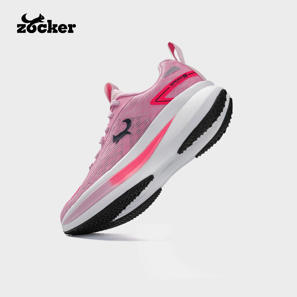 Giày Chạy Bộ Zocker Speed Up Gen 2 Siêu Nhẹ Siêu Nảy 60% Công Nghệ Shank Board Chống Xoắn Chuyên Dụng Marathon Tập Gym