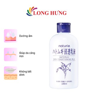 Sữa dưỡng ẩm Ý Dĩ Naturie Hatomugi Skin Conditioning Milk (230ml)