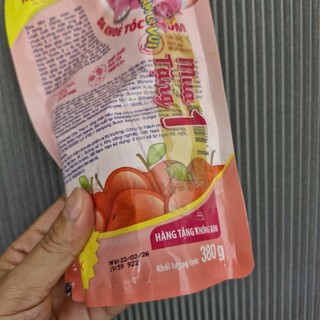Combo 2 Túi Sữa Tắm Gội cho bé Carrie Junior Yoghurt hương Táo 380g-Hàng Khuyến Mãi