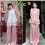 QC_ Set đồ lam, set cách tân thiết kế áo Gấm hoa cố yếm 2 tầng form babydoll xoè kèm quần dài Lụa