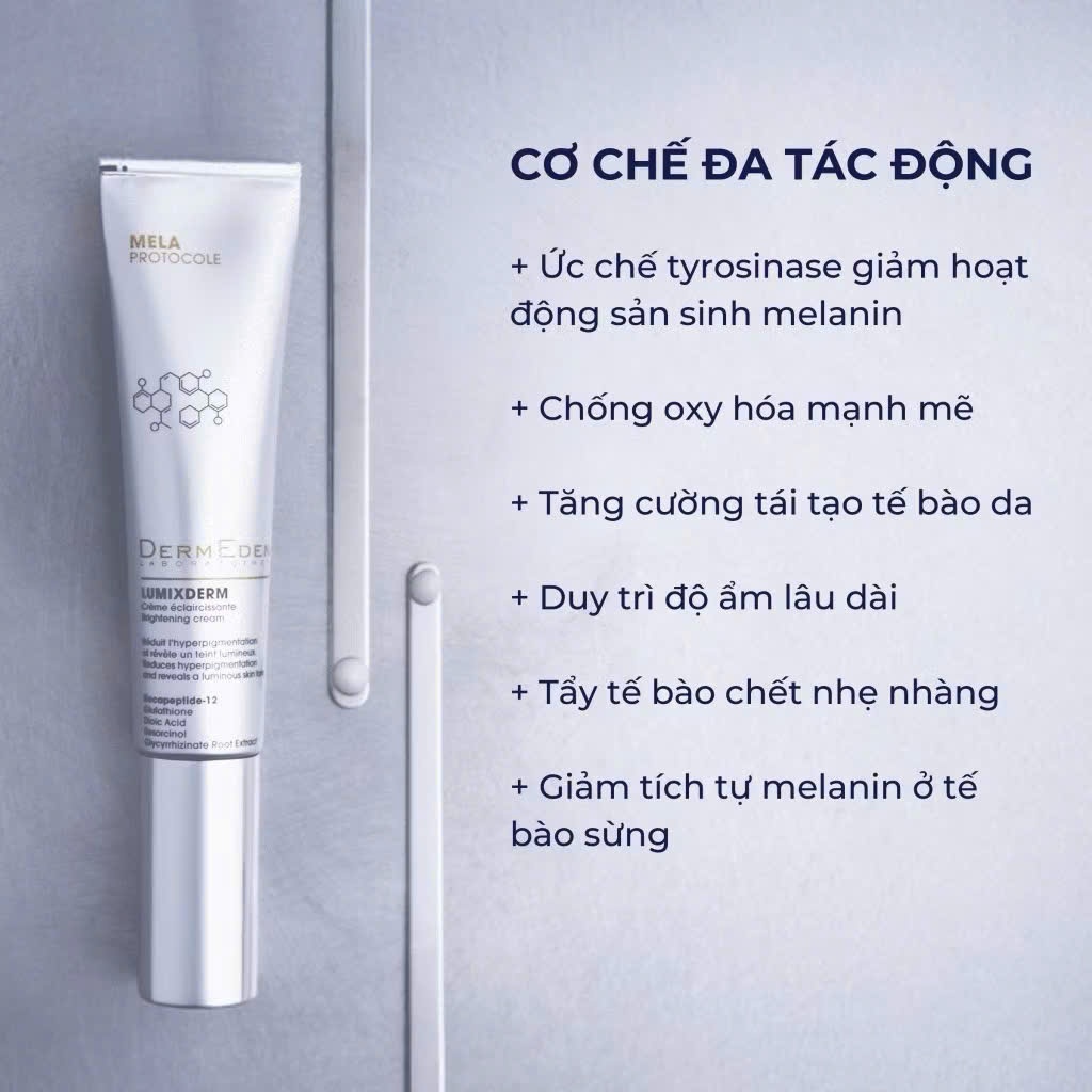 Kem dưỡng sáng da, giảm thâm, sạm nám DermEden Lumixderm