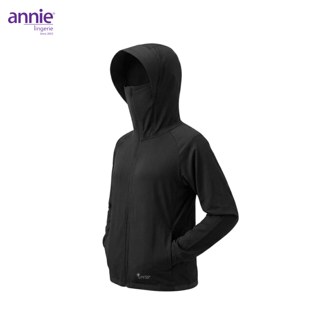 Áo Chống Nắng Nữ Annie 9004 UPF50+ Chống Tia UV, Mũ Vành Rộng Che Kín, Thoáng Mát Thấm Hút Mồ Hôi