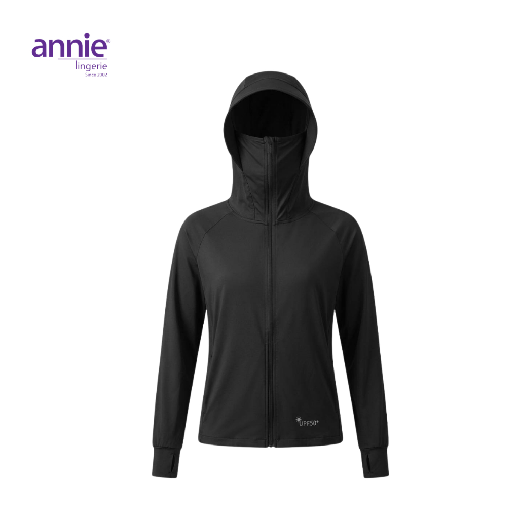 Áo Chống Nắng Nữ Annie 9004 UPF50+ Chống Tia UV, Mũ Vành Rộng Che Kín, Thoáng Mát Thấm Hút Mồ Hôi