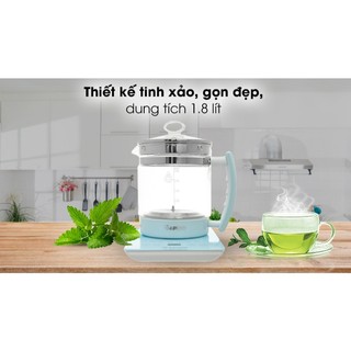 Ấm đun siêu tốc đa năng Rapido RMK0818 – P/ RMK0818-S, pha trà, chưng yến - Bảo hành 6 tháng