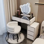 Bàn Trang Điểm BD1 Bàn Phấn ROYAL bọc da không Loa buetooth và không sạc  bàn trang điểm cao cấp nhập khẩu chính hãng — ảnh 3
