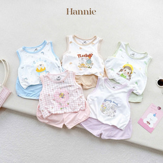 Bộ ba lỗ hannie mềm mát