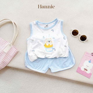 Bộ ba lỗ hannie mềm mát
