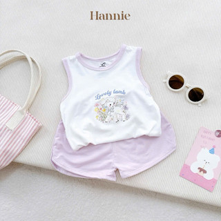 Bộ ba lỗ hannie mềm mát