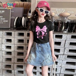 VáY Denim MỏNg Trẻ Em MớI VáY QuầN Sao BờM VảI Denim ThoảI MáI NgọT NgàO VáY Cho Bé GáI