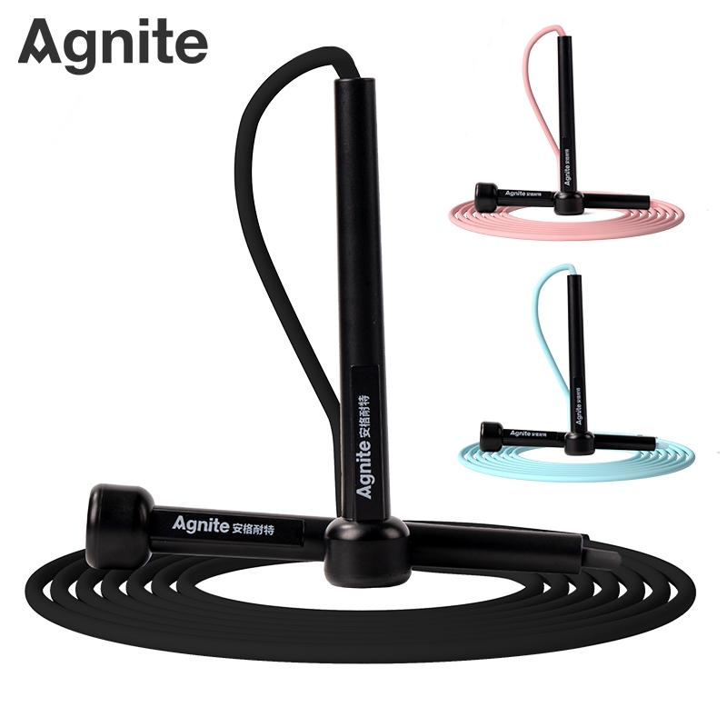 Dây nhảy thể dục tăng cường thể lực hỗ trợ giảm cân AGNITE chính hãng trong suốt lõi PVC cao cấp - F4122