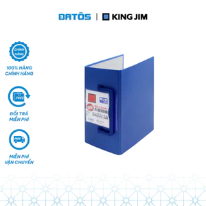 File còng ống King Jim 3513 - Có quai xách, phân trang, lưu trữ 1300 tờ giấy.