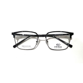Kính Mắt Clubmaster 33928 Eye Plus Gọng Kim Loại Phối Càng Nhựa Lõi Thép Thiết Kế Thanh Lịch Unisex