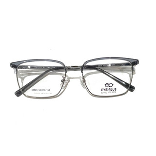 Kính Mắt Clubmaster 33928 Eye Plus Gọng Kim Loại Phối Càng Nhựa Lõi Thép Thiết Kế Thanh Lịch Unisex