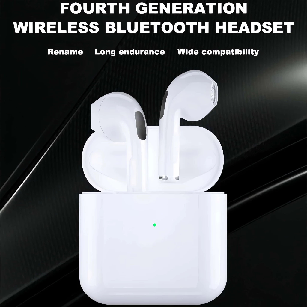Tai nghe Bluetooth không dây trong tai TWS Pro4 tích hợp điều khiển cảm ứng và micrô