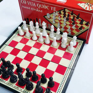 Bộ Cờ Vua Quốc Tế Có Nam Châm Và Hộp Đựng Sato Bản Cao Cấp