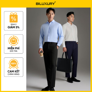 [T7_ĐỒNG GIÁ 849K] Combo Bộ Sơ Mi và Quần Âu Nam 9SMDB547/9QAUB536 Form Bodyfit Cao Cấp Chống Nhăn Kháng Khuẩn