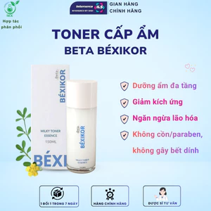 BETA BÉXIKOR - Toner cấp ẩm phù hợp mọi loại da, chống oxy hóa, tái tạo da