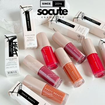 Socutevn Son Bóng Fenty Glow Gloss Bomb Fussy - Hot Cherry - Hot Chocolit - RiRi