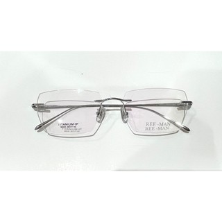 Gọng Kính Khoan Đa Giác 10243 Eye Plus Titanium Nhẹ Êm Thiết Kế Hiện Đại Thời Trang Unisex