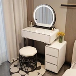 Bàn Trang Điểm BD1 Bàn Phấn ROYAL bọc da không Loa buetooth và không sạc  bàn trang điểm cao cấp nhập khẩu chính hãng — ảnh 6