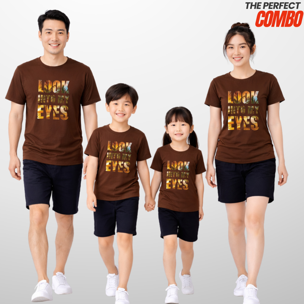 Áo Thun Gia Đình Cotton In Hình Family – Set Áo Gia Đình Đi Chơi, Du Lịch F776 | JJ Kids Fashion