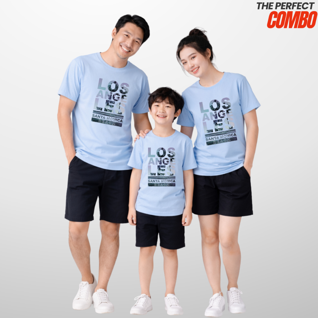 Áo Thun Gia Đình Cotton In Hình Family – Set Áo Gia Đình Đi Chơi, Du Lịch F777 | JJ Kids Fashion