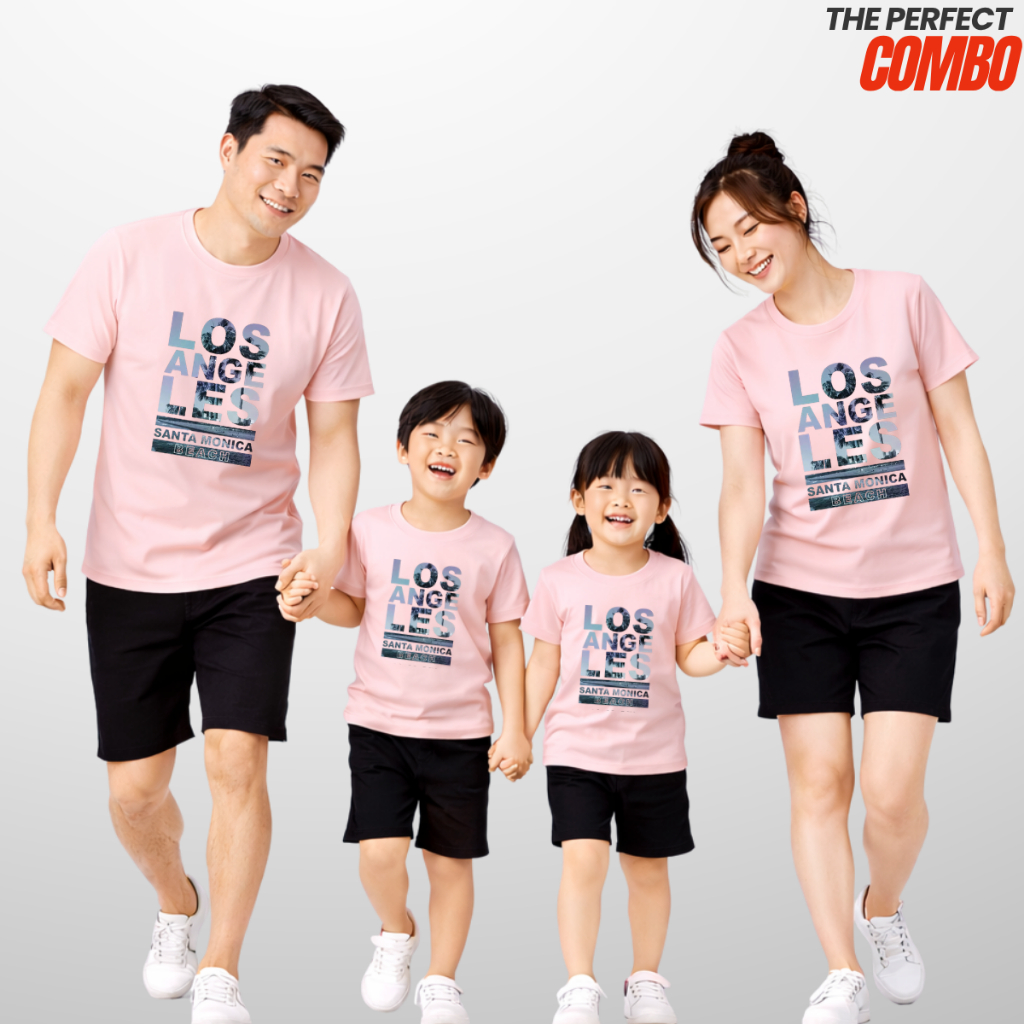 Áo Thun Gia Đình Cotton In Hình Family – Set Áo Gia Đình Đi Chơi, Du Lịch F777 | JJ Kids Fashion