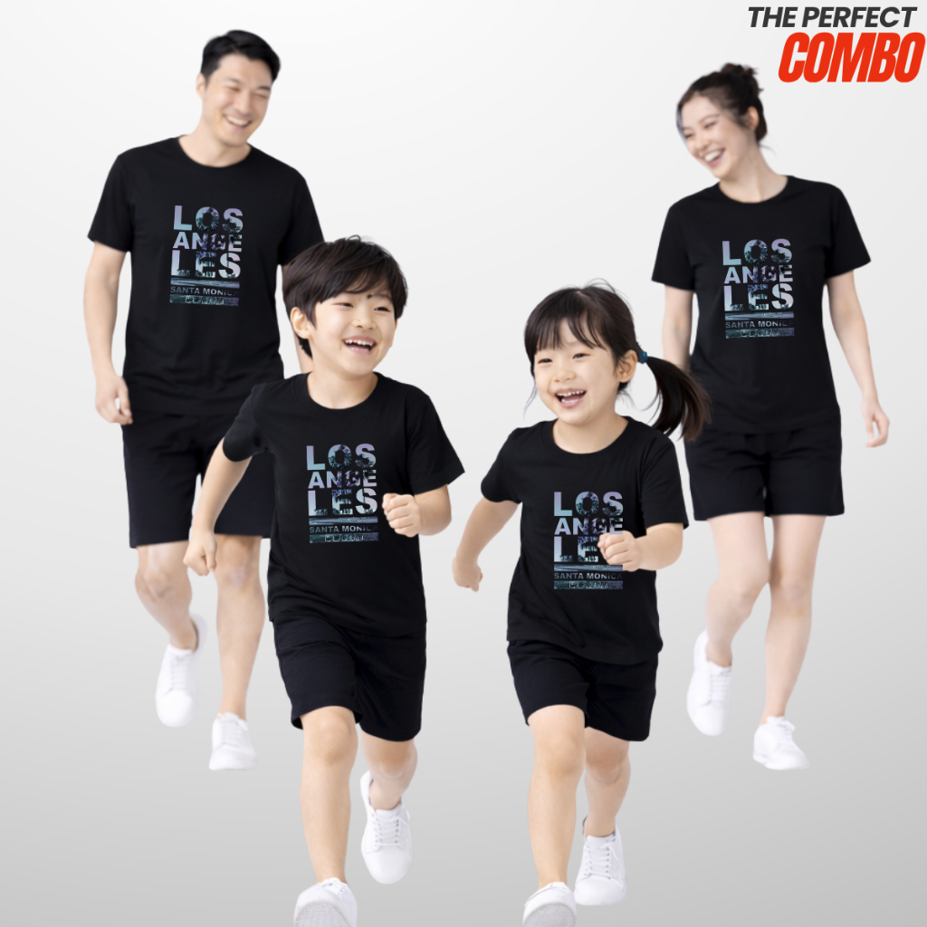 Áo Thun Gia Đình Cotton In Hình Family – Set Áo Gia Đình Đi Chơi, Du Lịch F777 | JJ Kids Fashion