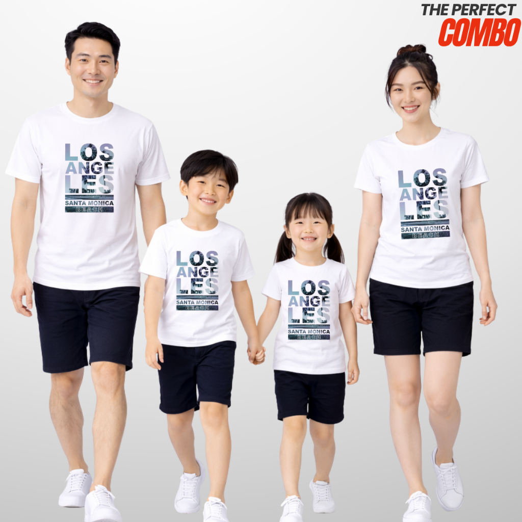 Áo Thun Gia Đình Cotton In Hình Family – Set Áo Gia Đình Đi Chơi, Du Lịch F777 | JJ Kids Fashion