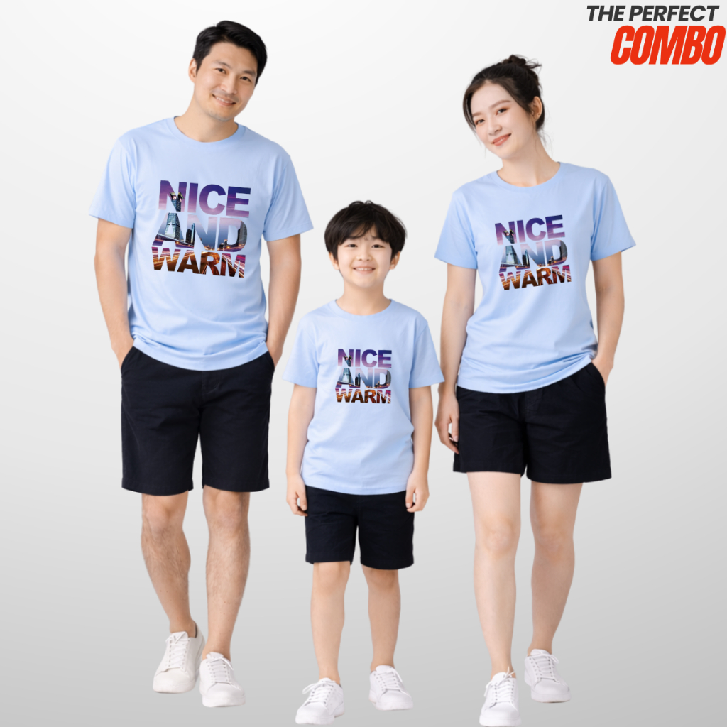 Áo Thun Gia Đình Cotton In Hình Family – Set Áo Gia Đình Đi Chơi, Du Lịch F778 | JJ Kids Fashion