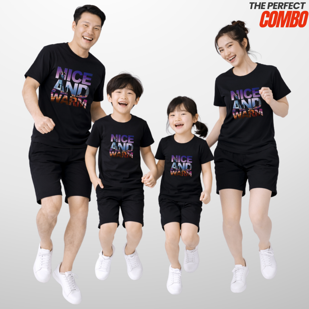 Áo Thun Gia Đình Cotton In Hình Family – Set Áo Gia Đình Đi Chơi, Du Lịch F778 | JJ Kids Fashion