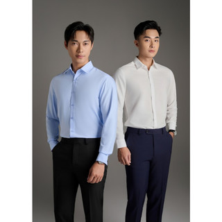 [T7_ĐỒNG GIÁ 849K] Combo Bộ Sơ Mi và Quần Âu Nam 9SMDB547/9QAUB536 Form Bodyfit Cao Cấp Chống Nhăn Kháng Khuẩn