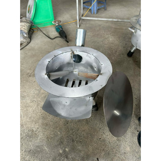 BẾP CỦI THÔNG MINH ( đủ 3 size) CÓ ỐNG KHÓI VÀ TẤM LÓT