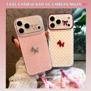 Ốp Lưng Iphone Ngựa Pony Kẹo Ngọt Nơ Xinh Dễ Thương Hot Trend - Nắng Case