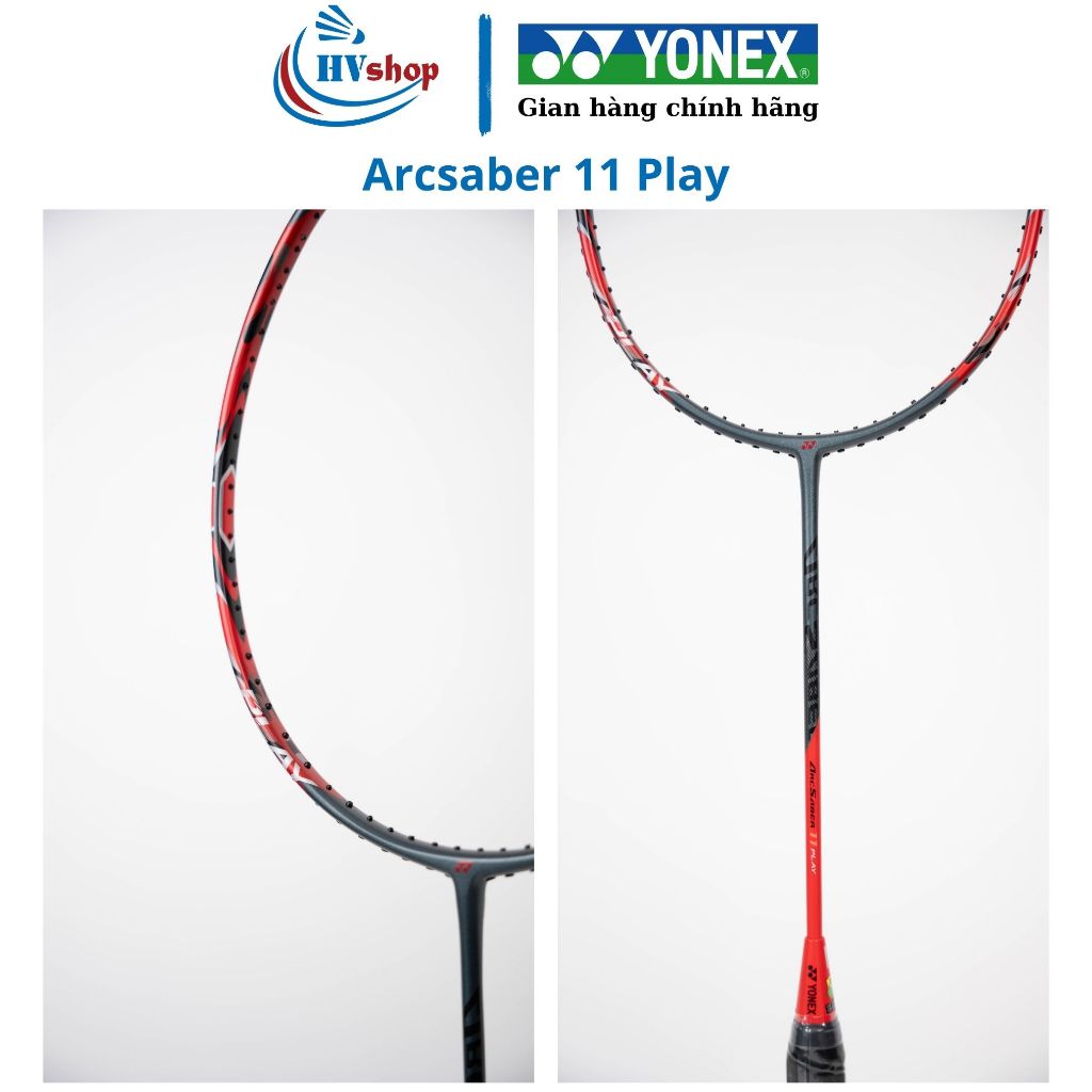 Vợt cầu lông Yonex Arcsaber 11 Play, KHUNG CHƯA CĂNG, hàng chính hãng kèm quà tặng - HVShop