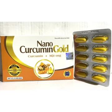 Nano Curcumin gold Bách Vị Khang hỗ trợ dieu tr viêm loét dạ dày, tá tràng, trào ngược dạ dày thực quản gói