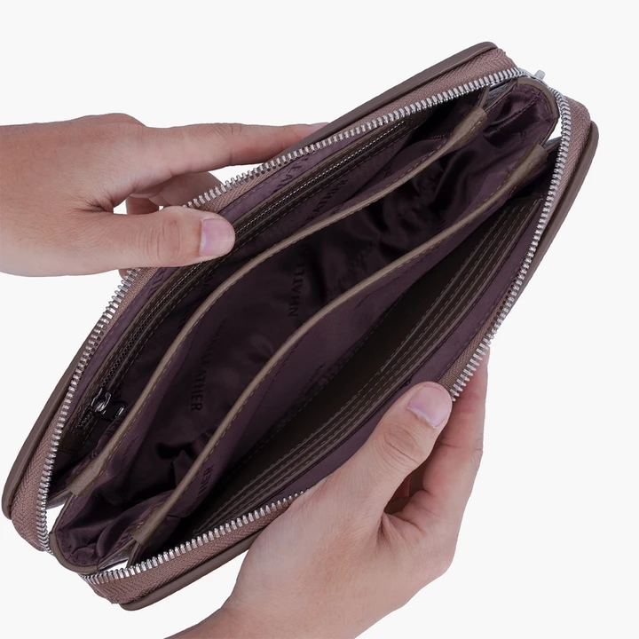 Women's Genuine Leather Clutch · NVB-084 – 6