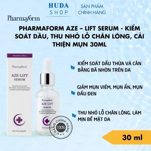 Serum kiểm soát dầu thu nhỏ lỗ chân lông, cải thiện mụn AZE – LIFT Serum Pharmaform 30ml