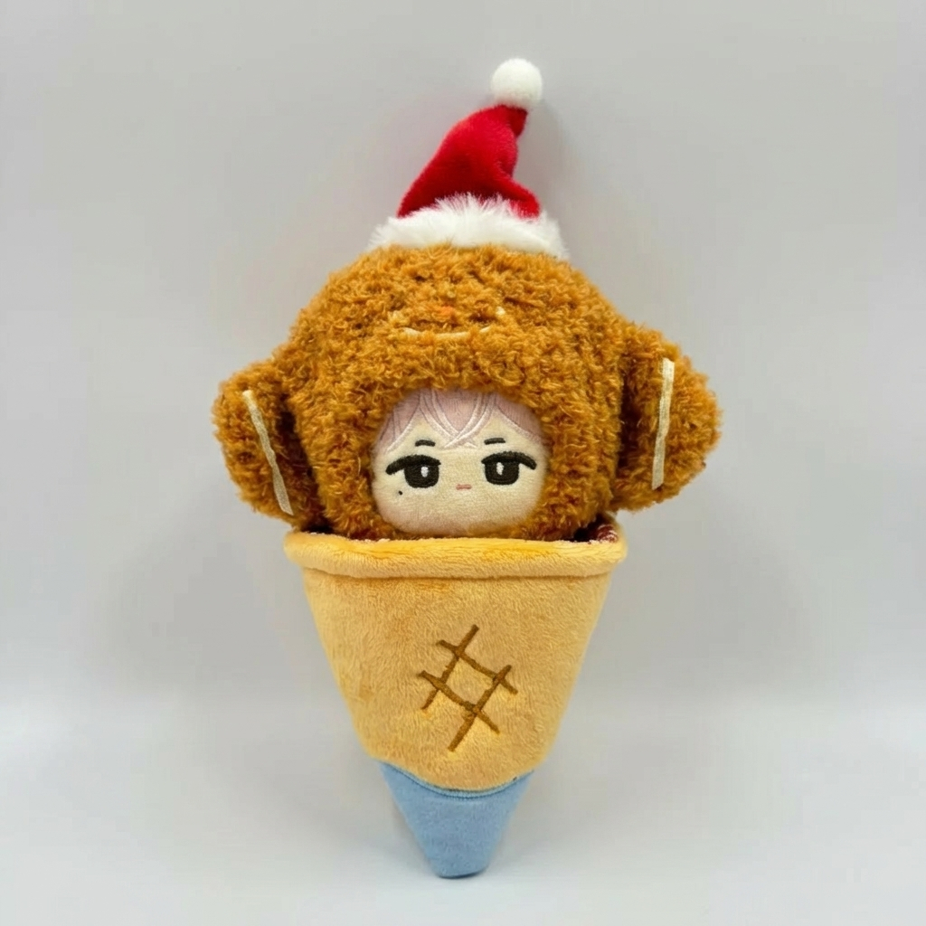 Gấu bông búp bê, búp bê bông 10cm, búp bê cho bé, oufit doll 10cm thời trang quần áo đồ chơi búp bê