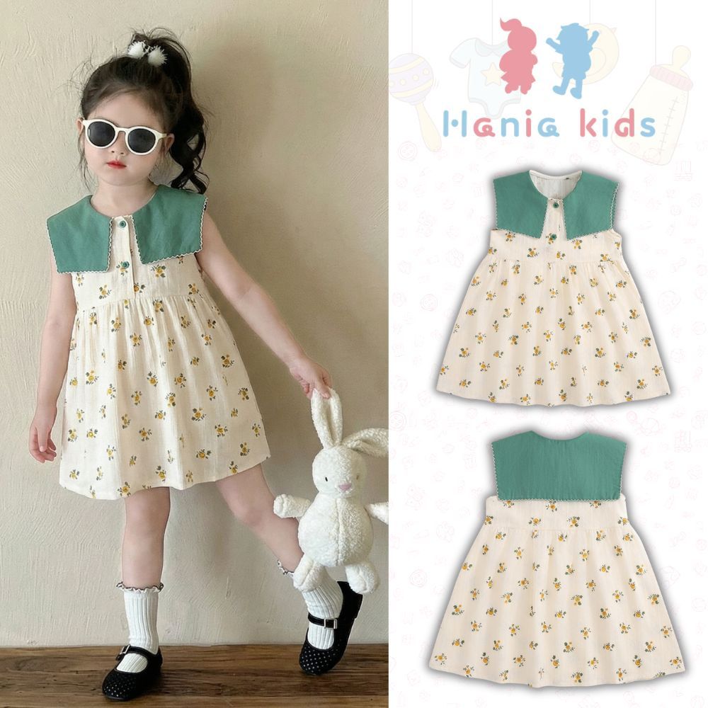 [BST HÈ 2026] Váy Cho Bé Gái, BST  Mặc Hàng Ngày Cho Bé Họa Tiết Dễ Thương Chất Liệu Cotton Mềm Mại